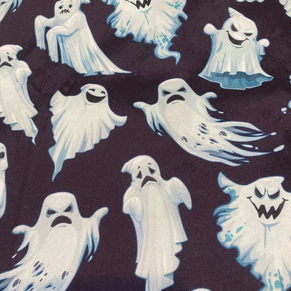 🎃🔥NWOT YOIMIRA man’s Halloween pattern short sleeve shirt. 3XL - Picture 6 of 8